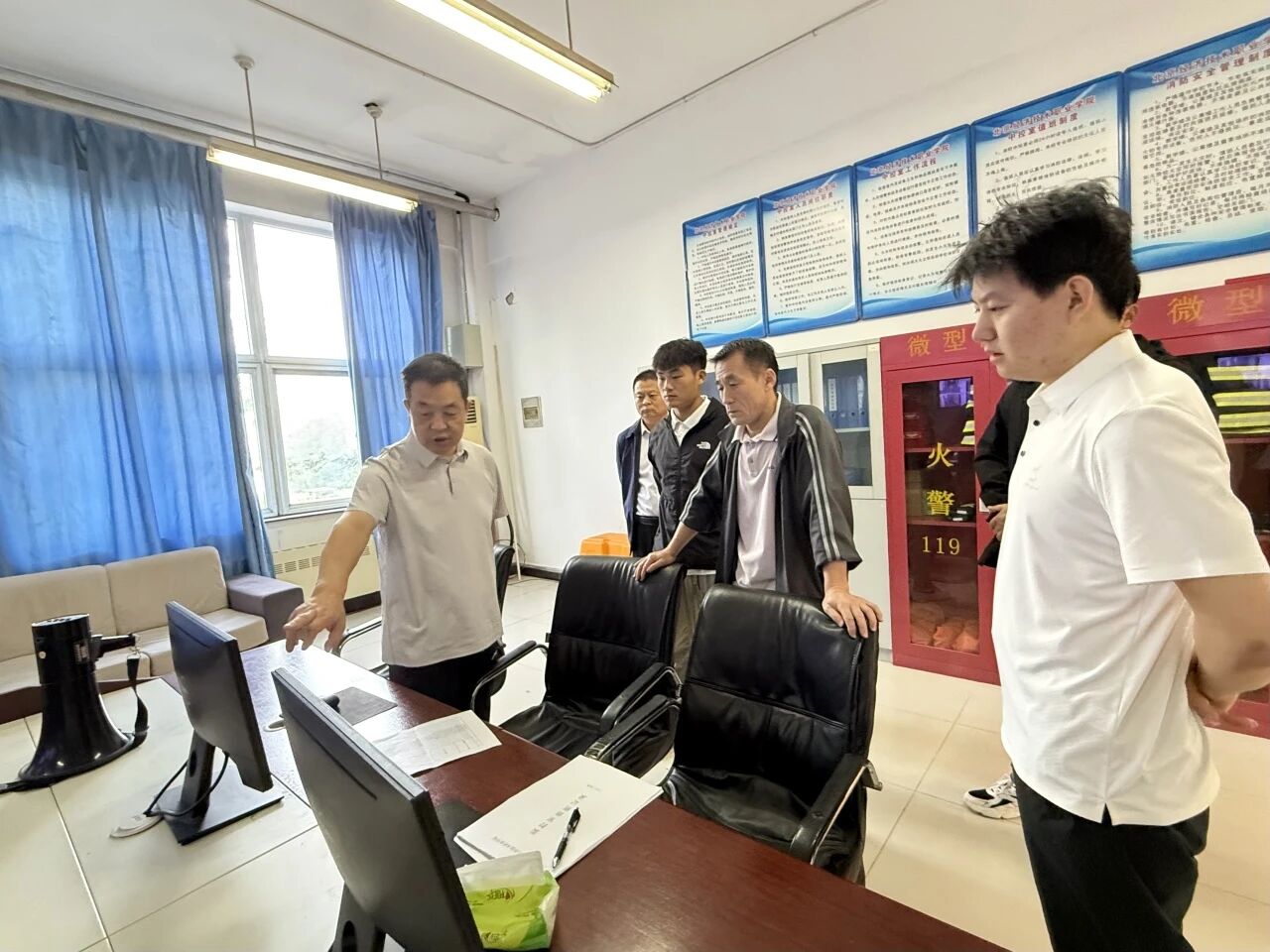 北京经济技术职业学院开展国庆、中秋节前安全大检查